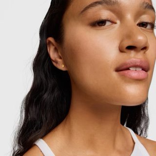 Pendientes Tous Flor Baño Oro 18kt Plata