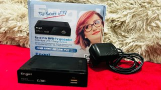 Receptor TDT Engel DVB-T2 Grabador