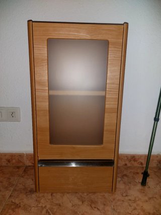 Armario baño madera