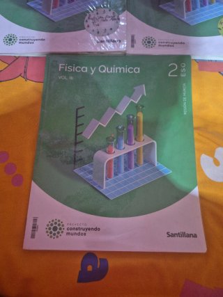Libros de fisica y quimica 2°E.S.O