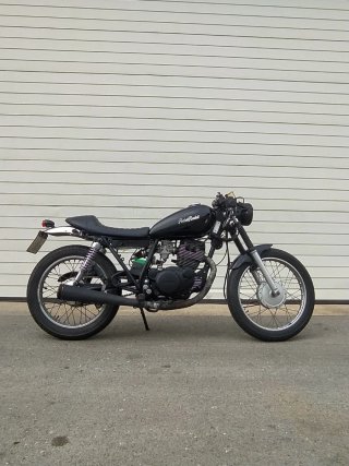 Yamaha Sr250 Cafe Racer Negra