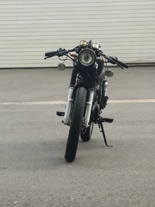 Yamaha Sr250 Cafe Racer Negra