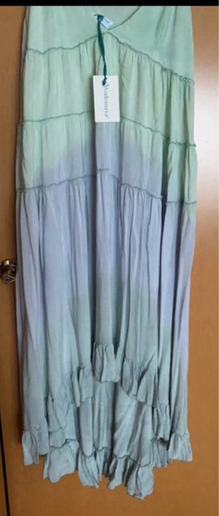 Vestido largo boho chic degradado Talla M