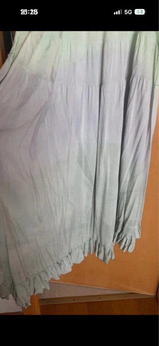 Vestido largo boho chic degradado Talla M