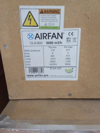 Extractor de aire para indoor