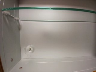 Vitrina Auxiliar Metálica Puertas Cristal