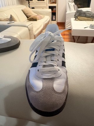 Adidas Samba Blancas/Gris Talla 39.5