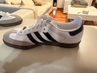 Adidas Samba Blancas/Gris Talla 39.5