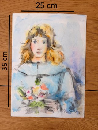 Pintura original Luis Cañadas