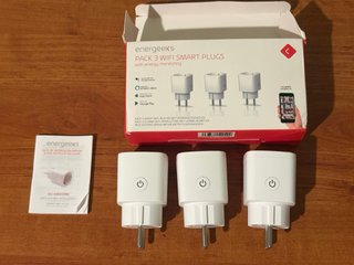 Pack 3 Enchufes Inteligentes WiFi Energeeks