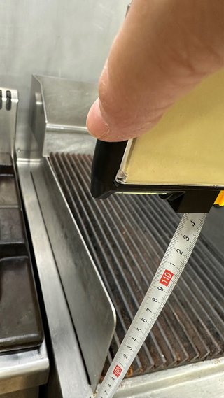 Parrilla industrial Zanussi linea 900 en oferta