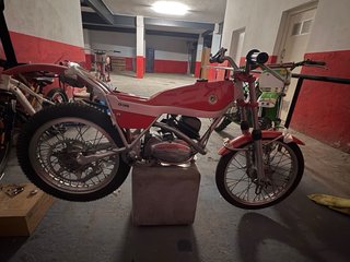 Bultaco Chispa 50 Roja Plata