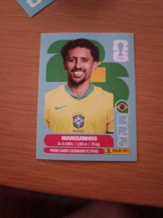 Cromo Brasil Marquinhos Panini