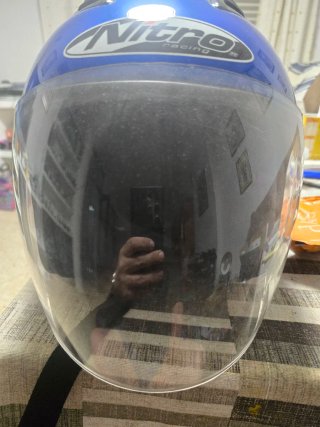 Casco Nitro Racing Azul