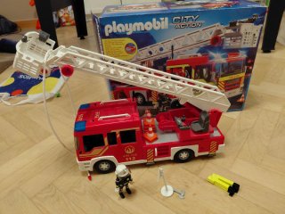 Camión Bomberos Playmobil City Action