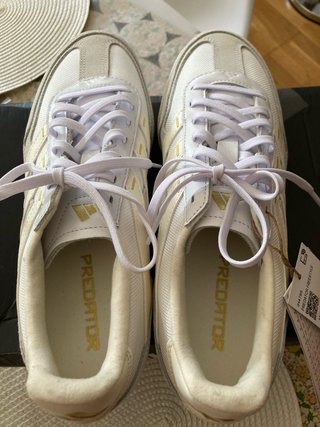 Zapatillas Adidas Predator Freestyle Beige/Blanco