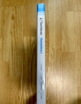 Libro Matemáticas 1.º Bachillerato