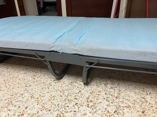 Somier Plegable Cama Metálica y Madera