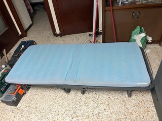 Somier Plegable Cama Metálica y Madera