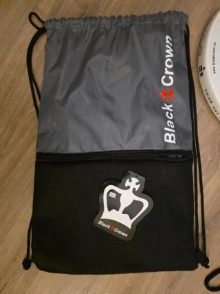 Pala de pádel Black Crown Piton White
