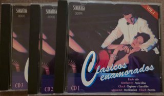 Clásicos Enamorados Vol 1 - 3 CDs
