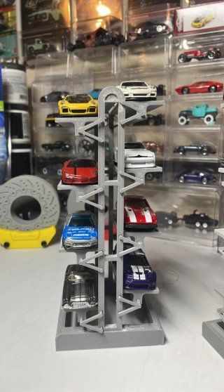 Vitrina expositora para coches a escala