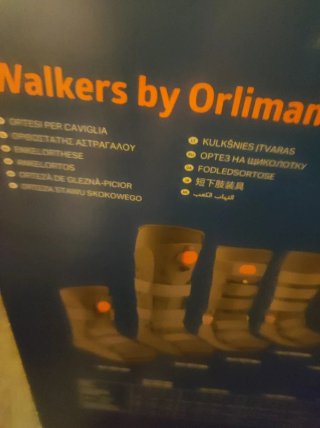 Bota Ortopédica Walker. Izquierda.