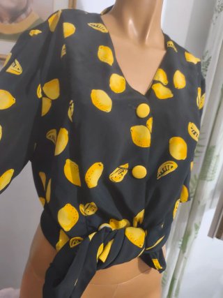 Camicia vintage limoni