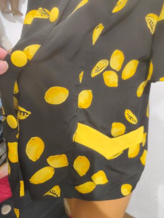 Camicia vintage limoni