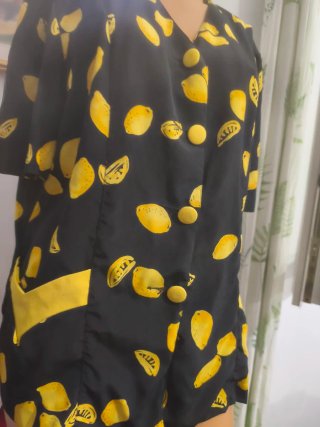 Camicia vintage limoni