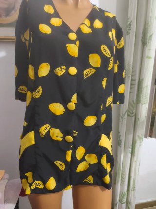 Camicia vintage limoni