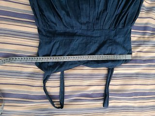 Vestido corto azul veraniego