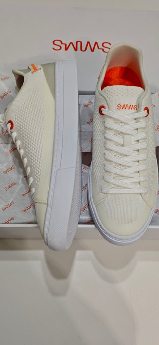 Zapatillas Swims blanco crudo Talla 40. Nuevas