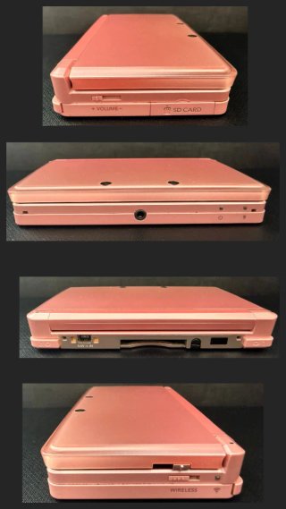 🇮🇨 Nintendo 3DS Coral Pink + 4 Juegos + Adaptado