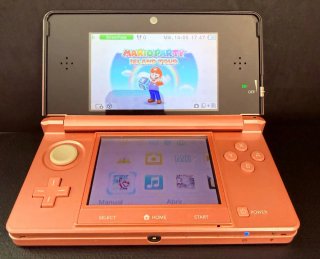 🇮🇨 Nintendo 3DS Coral Pink + 4 Juegos + Adaptado