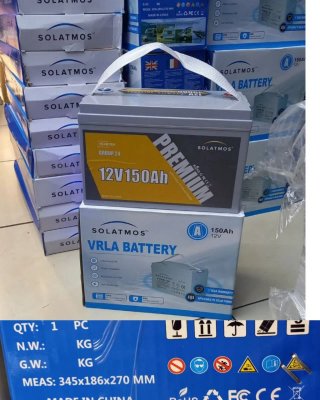 Batteria Gel Solatmos 12V 150Ah VRLA