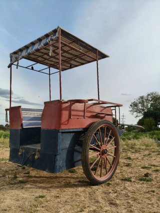 Carro de caballos antiguo