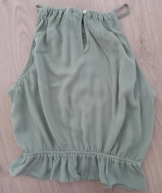 Top H&M Divided verde talla XS