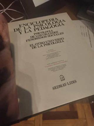 Enciclopedia de psicología.