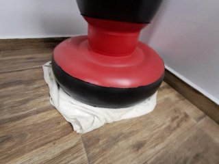 Saco de boxeo de pie de agua