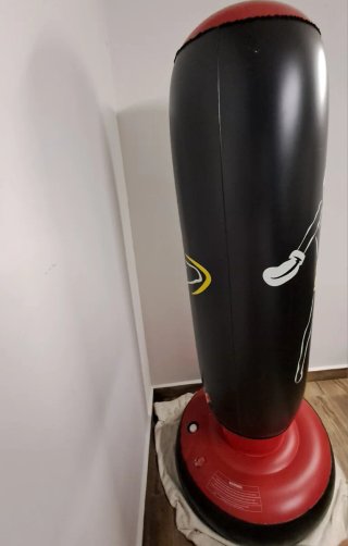 Saco de boxeo de pie de agua