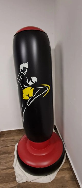 Saco de boxeo de pie de agua
