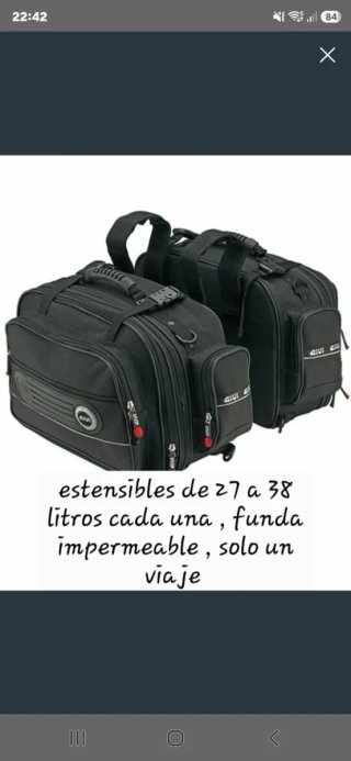 Maletas Laterales Givi Negras