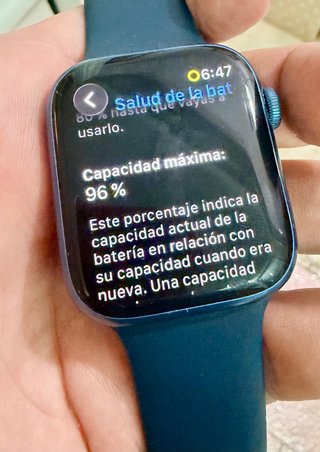 Apple Watch Serie 7 Azul Marino