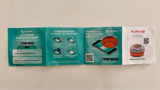 Baliza V16 Flash Led SOS conectada