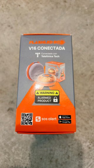 Baliza V16 Flash Led SOS conectada