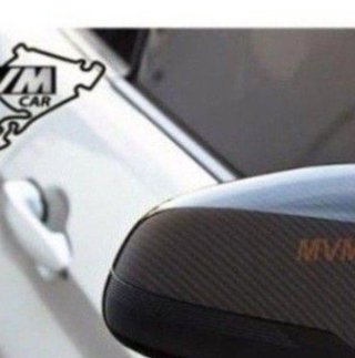 Carcasas de espejo en fibra de Carbono para BMW M4
