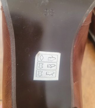 Zapatos de piel CARYLU mujer talla 38