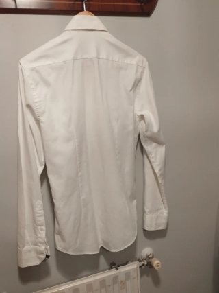 2 Camisas Zara Hombre Azul y Blanca