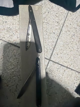 Navajas de afeitar antiguas